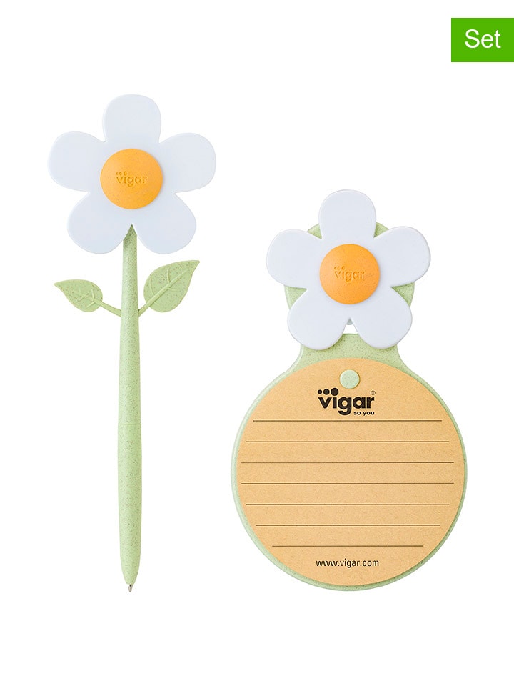 Vigar 2-częściowy zestaw w kolorze zielono-jasnobrązowym rozmiar: onesize