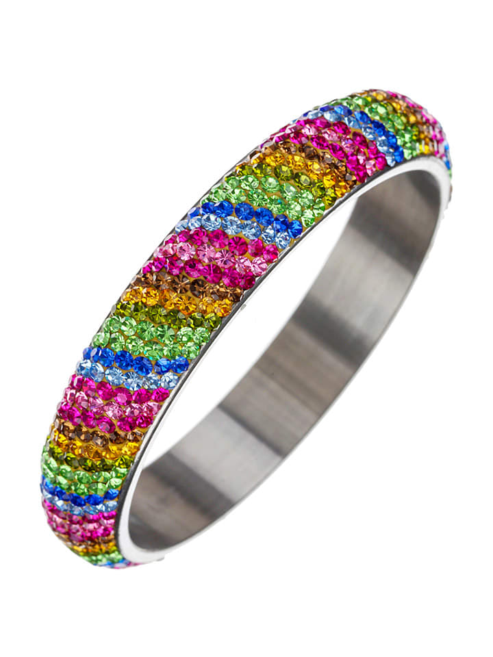 LA CHIQUITA Bransoletka "Gala" z kryształami rozmiar: onesize