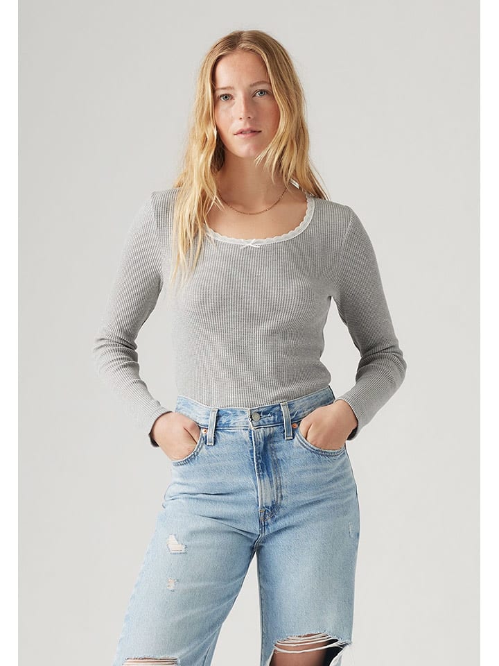 Levi's Koszulka w kolorze szarym rozmiar: S