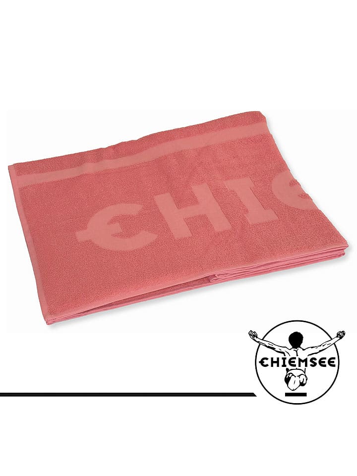 Chiemsee Ręcznik plażowy w kolorze koralowym rozmiar: 90x180 cm