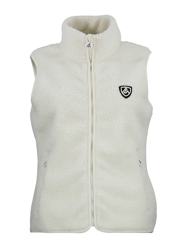 Peak Mountain Kamizelka polarowa "Abeille" w kolorze kremowym rozmiar: L