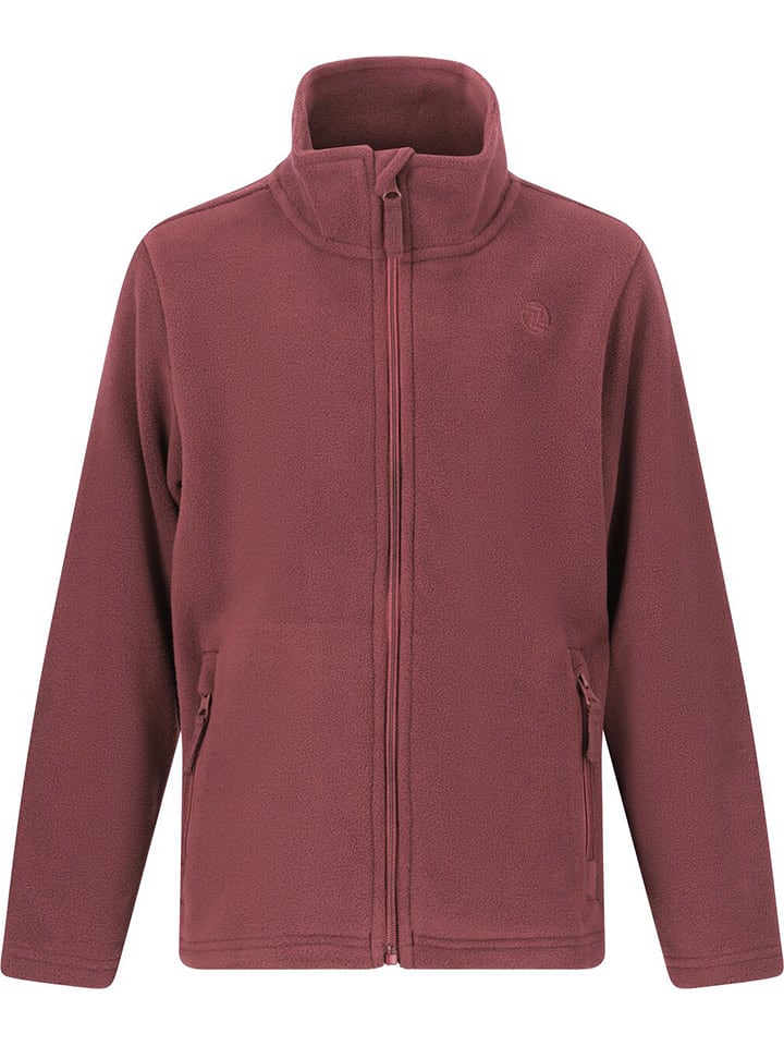 Zigzag Kurtka polarowa "Nocturne" w kolorze bordowym rozmiar: 104/110