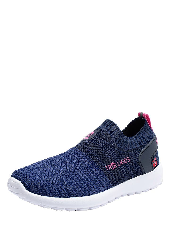 Trollkids Sneakersy "Oslo" w kolorze granatowym rozmiar: 39