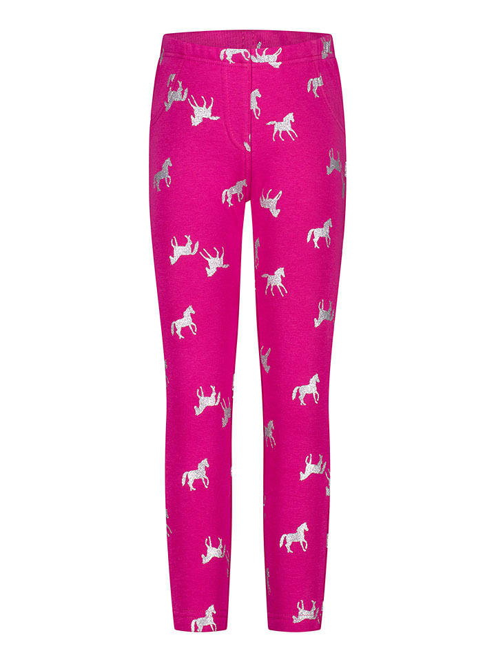 Salt and Pepper Legginsy termiczne w kolorze różowym rozmiar: 140