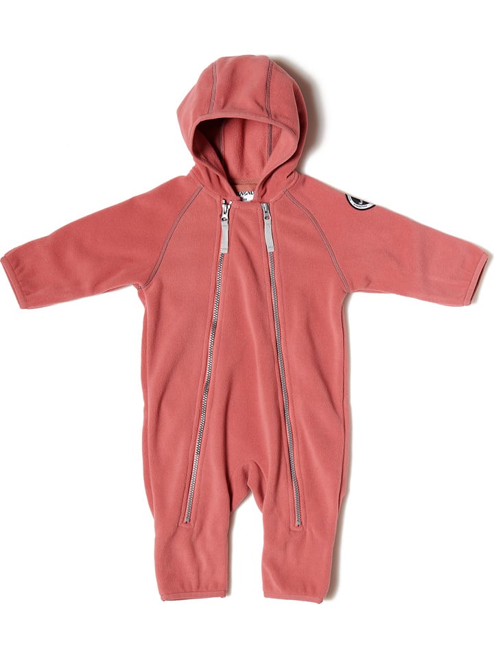 HULABALU Kombinezon polarowy w kolorze jasnoróżowym rozmiar: 104