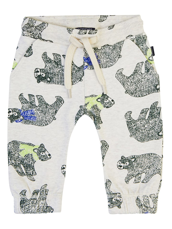 Noppies Spodnie dresowe "Garlitos" w kolorze szarym rozmiar: 80