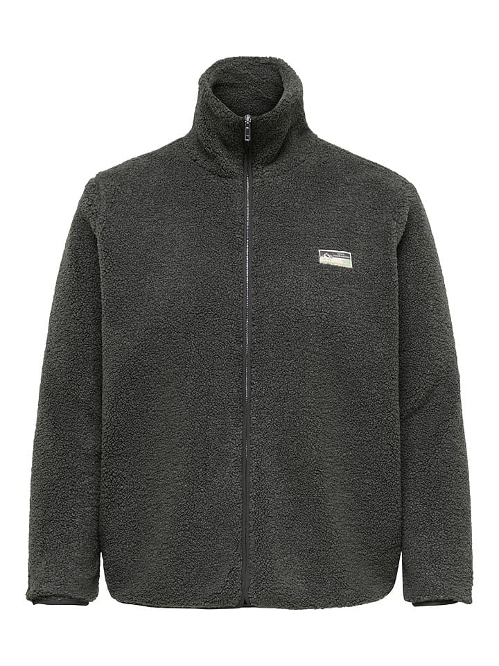 ONLY Kurtka polarowa w kolorze antracytowym rozmiar: 42/44