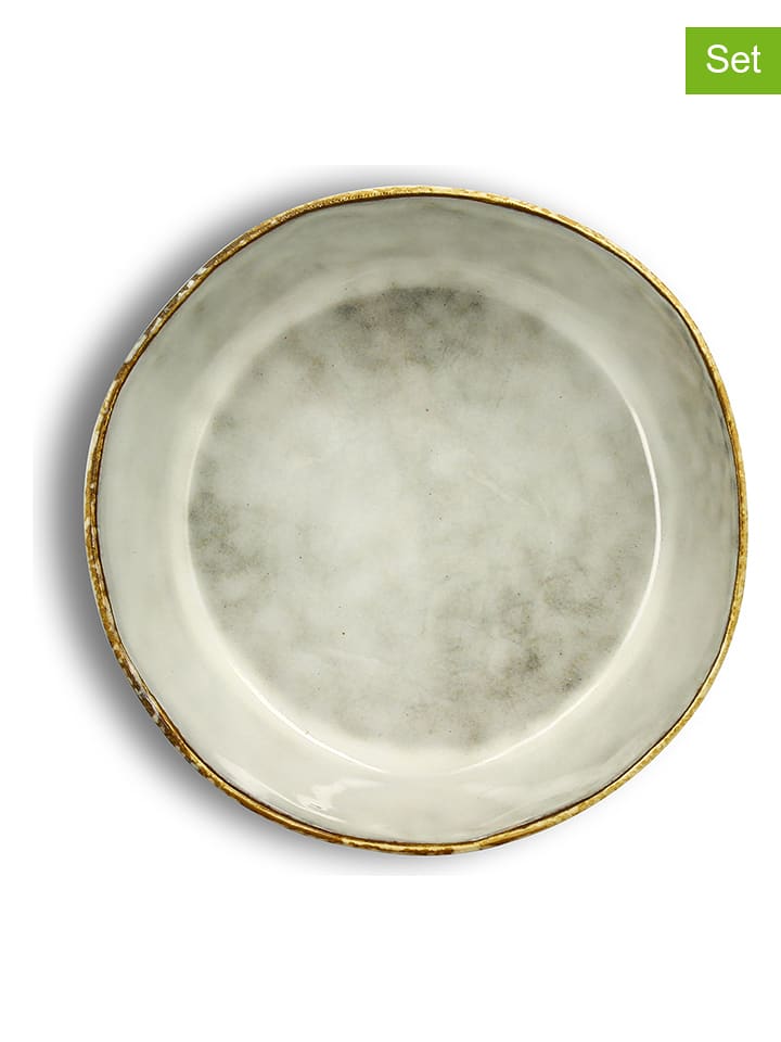 Ogo Living Miski (6 szt.) "Boral" w kolorze kremowym - Ø 16 cm rozmiar: onesize