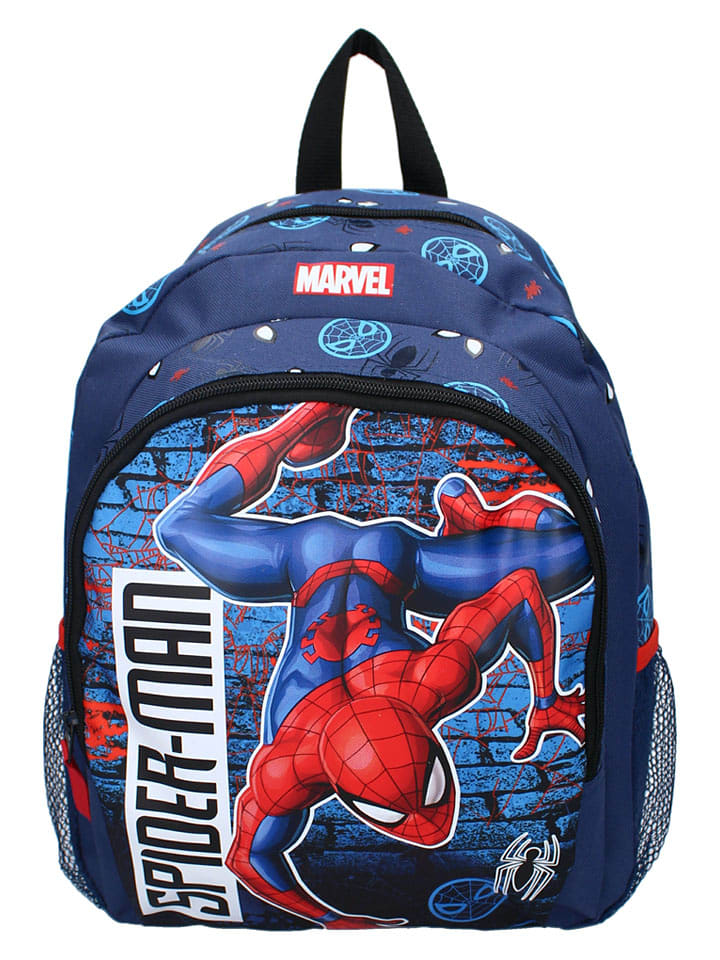 Spiderman Plecak "Spider-Man Beyond Amazing" w kolorze niebieskim - 27 x 36 x 12 cm rozmiar: onesize