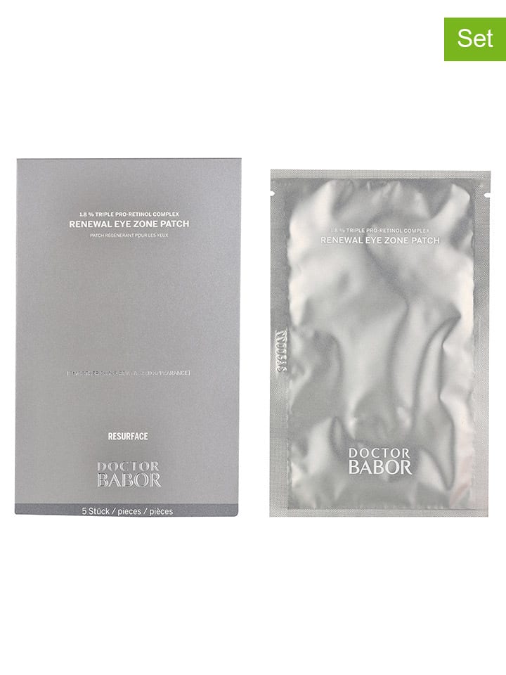 BABOR Płatki pod oczy (5 szt.) "Resurface Renewal Eye Zone Patch" rozmiar: onesize