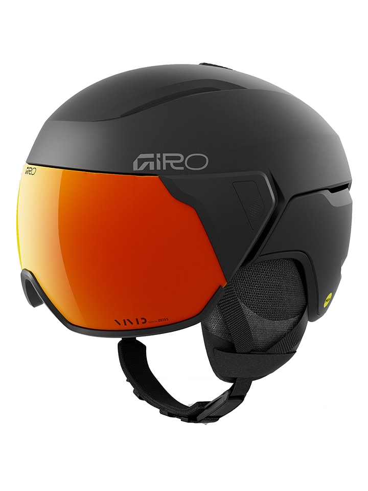 Giro Kask narciarski "Orbit Spherical" w kolorze czarno-pomarańczowym rozmiar: M