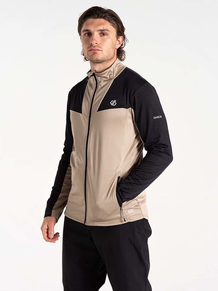 Dare 2b Kurtka funkcyjna "Substratum III Core Stretch" w kolorze beżowo-czarnym rozmiar: M