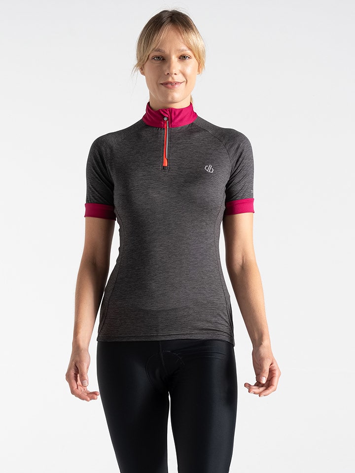 Dare 2b Koszulka kolarska "Pedal Through It II" w kolorze antracytowym rozmiar: 34