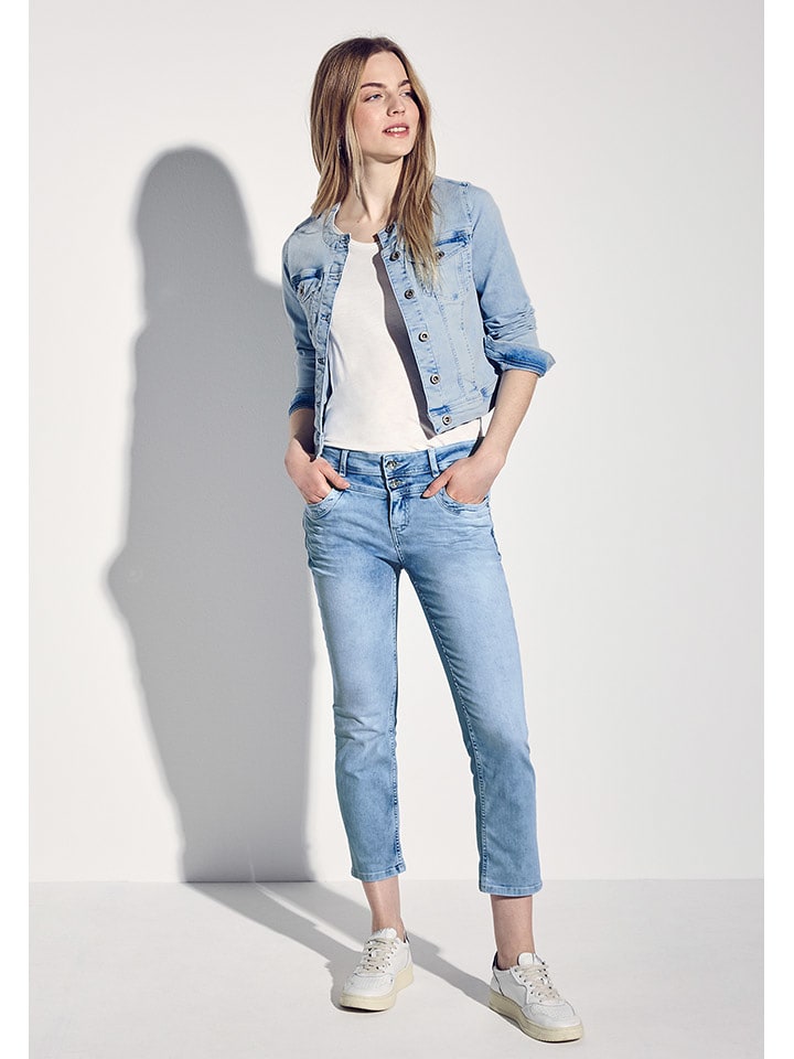 Street One Dżinsy - Slim fit - w kolorze błękitnym rozmiar: W32/L26