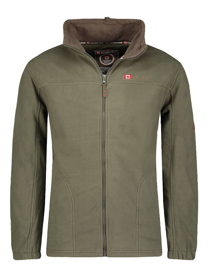 Canadian Peak Kurtka polarowa "Ultona" w kolorze khaki rozmiar: XL
