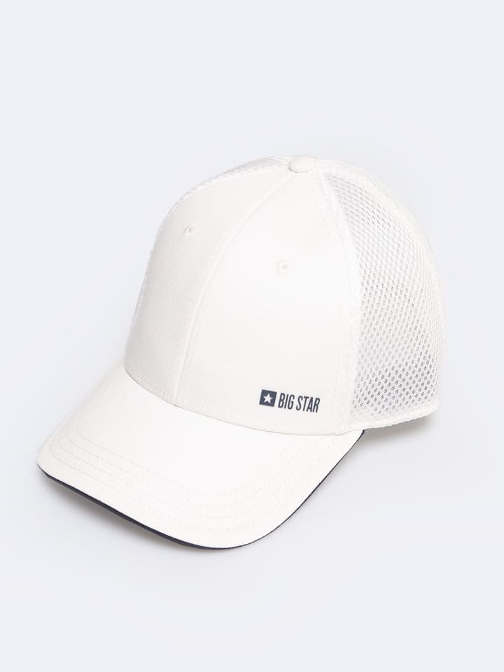 BIG STAR Czapka w kolorze białym rozmiar: onesize