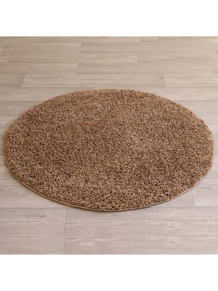 Mioli Dywan "Liife" w kolorze jasnobrązowym rozmiar: 160 cm