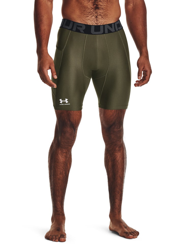 Under Armour Szorty sportowe w kolorze khaki rozmiar: S
