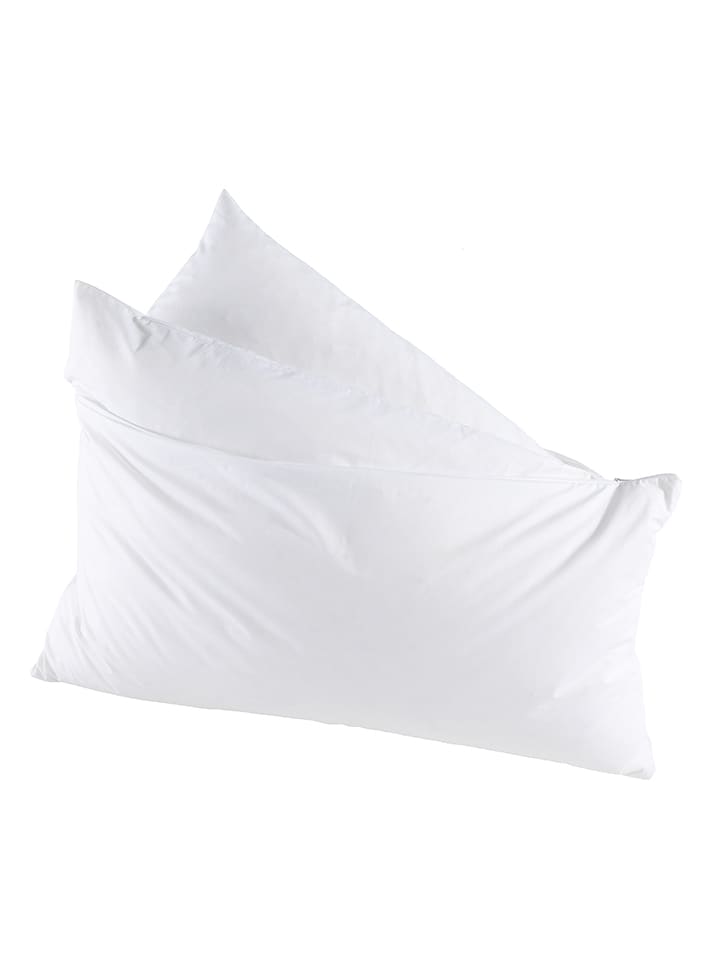 Häussling Bettwaren Poduszka puchowa "VarioFlex.x" w kolorze białym rozmiar: 40x80 cm