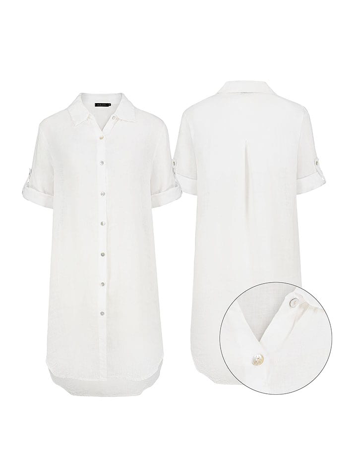 Eight2Nine Sukienka w kolorze białym rozmiar: M/L