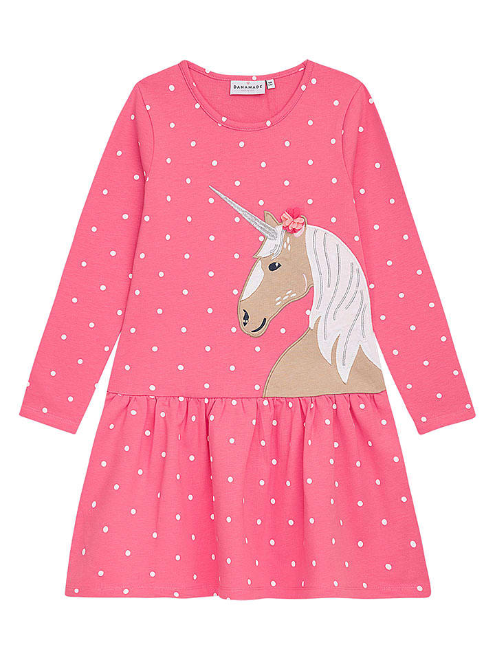 Danamade Sukienka "Feray" w kolorze różowym rozmiar: 152