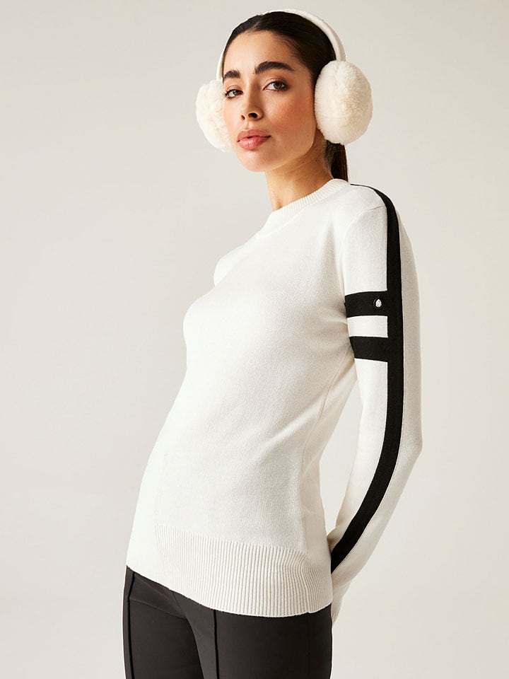 Dare 2b Sweter "Diamant" w kolorze kremowo-czarnym rozmiar: 46