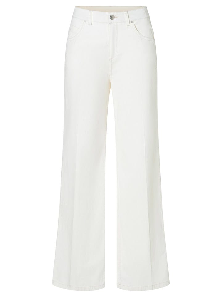 Timezone Spodnie "Cora" w kolorze białym rozmiar: W26/L30