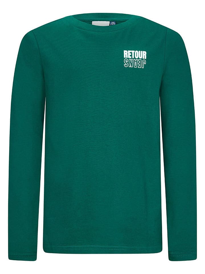 Retour Koszulka "Frank" w kolorze zielonym rozmiar: 158/164