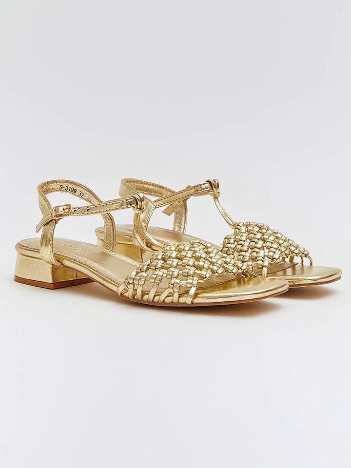 Bellucci Sandały w kolorze złotym rozmiar: 37