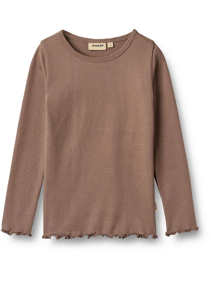 Wheat Koszulka "Ida" w kolorze brązowym rozmiar: 98