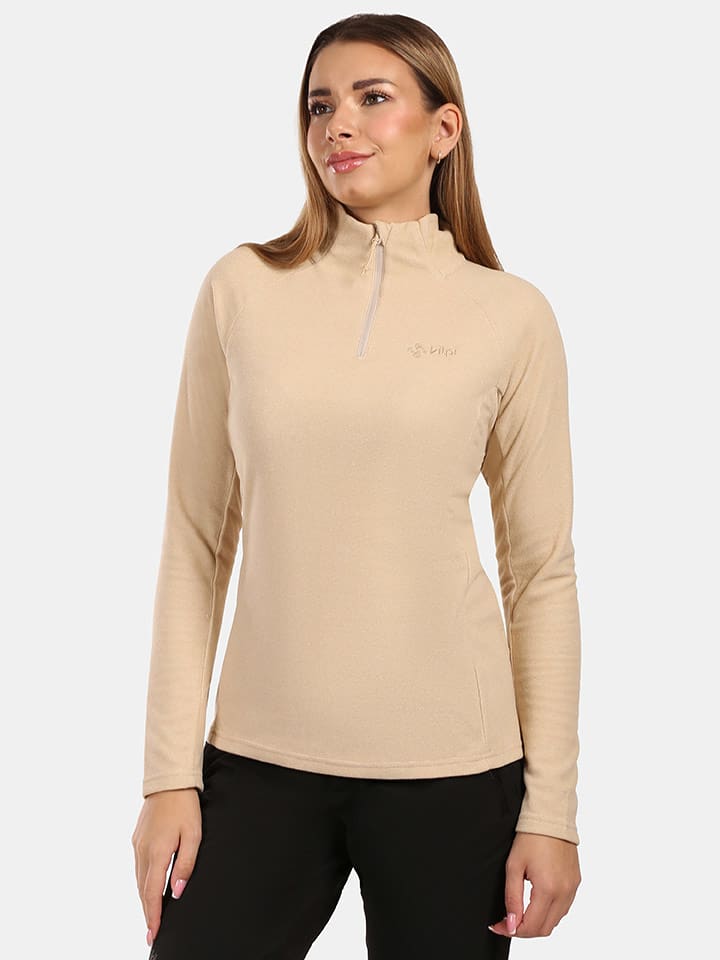 Kilpi Bluza polarowa "Almeri" w kolorze beżowym rozmiar: 40