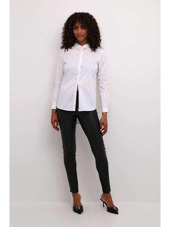 Kaffe Legginsy w kolorze czarnym rozmiar: 34