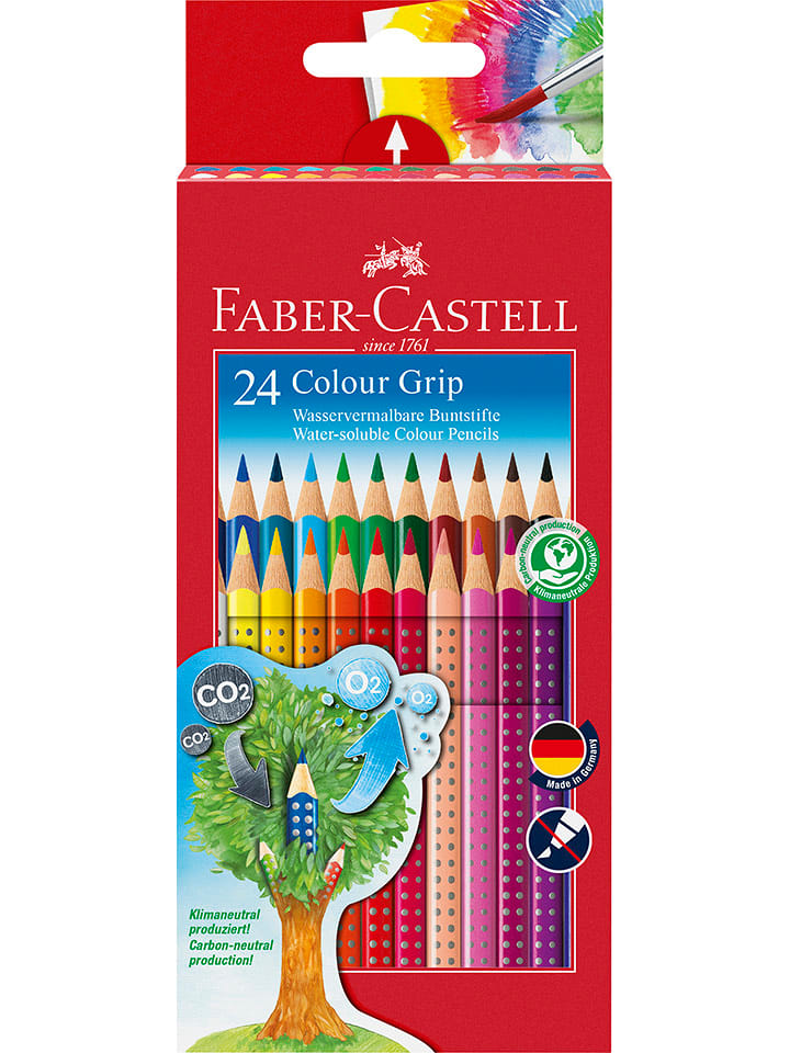 Faber-Castell Kredki (24 szt.) "Colour Grip" rozmiar: onesize