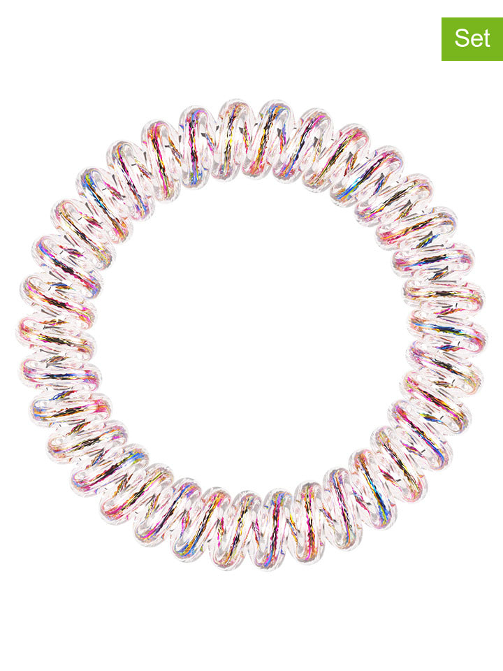 Invisibobble Gumki spiralne (6 szt.) "Slim" ze wzorem rozmiar: onesize