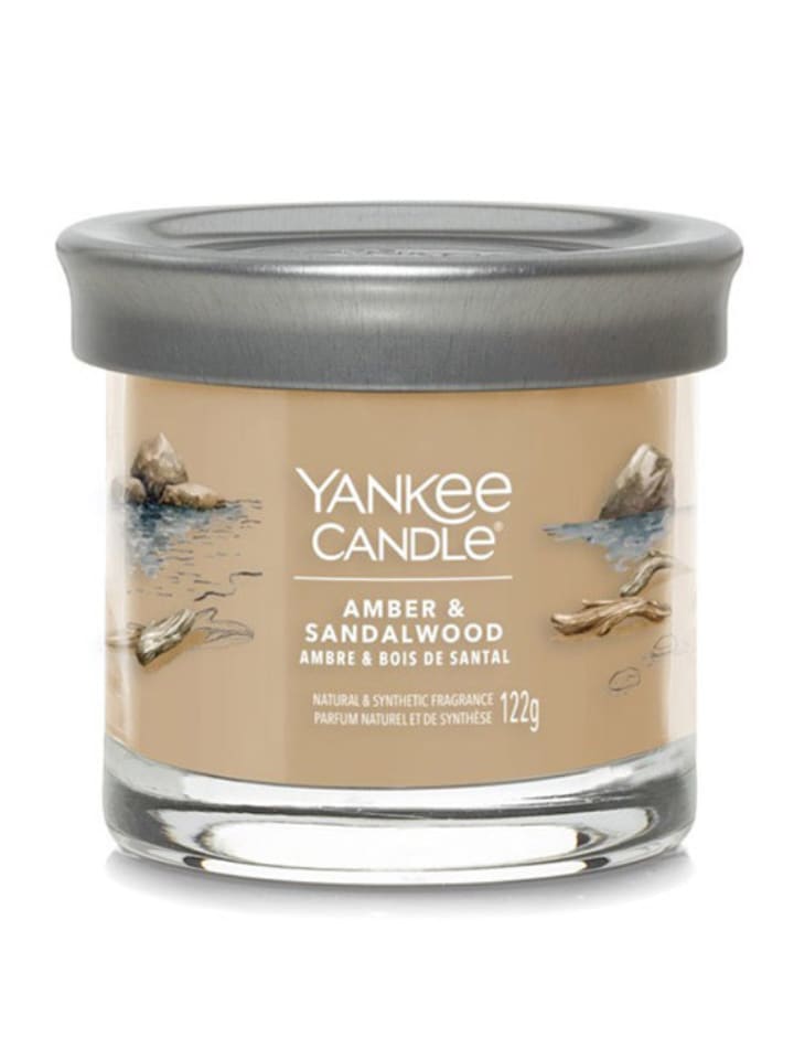 Yankee Candle Świeca zapachowa "Amber & Sandalwood" - 122 g rozmiar: onesize