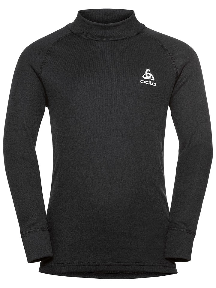 Odlo Podkoszulek funkcyjny "Active Warm Eco" w kolorze czarnym rozmiar: 164