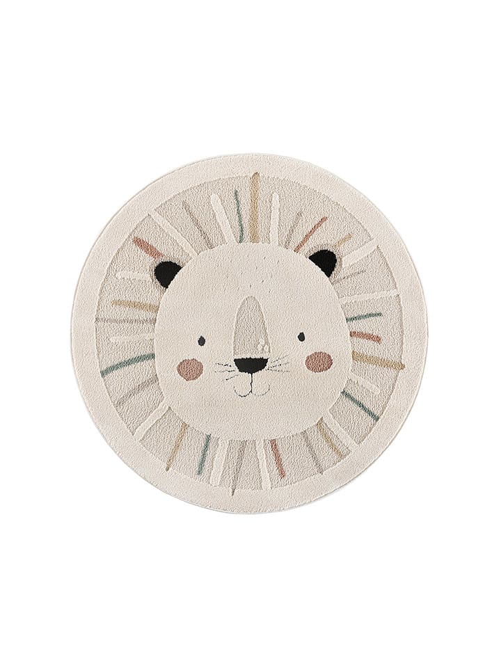 Atticgo Dywan "Clown" w kolorze kremowo-beżowo-czarnym rozmiar: 120x170 cm