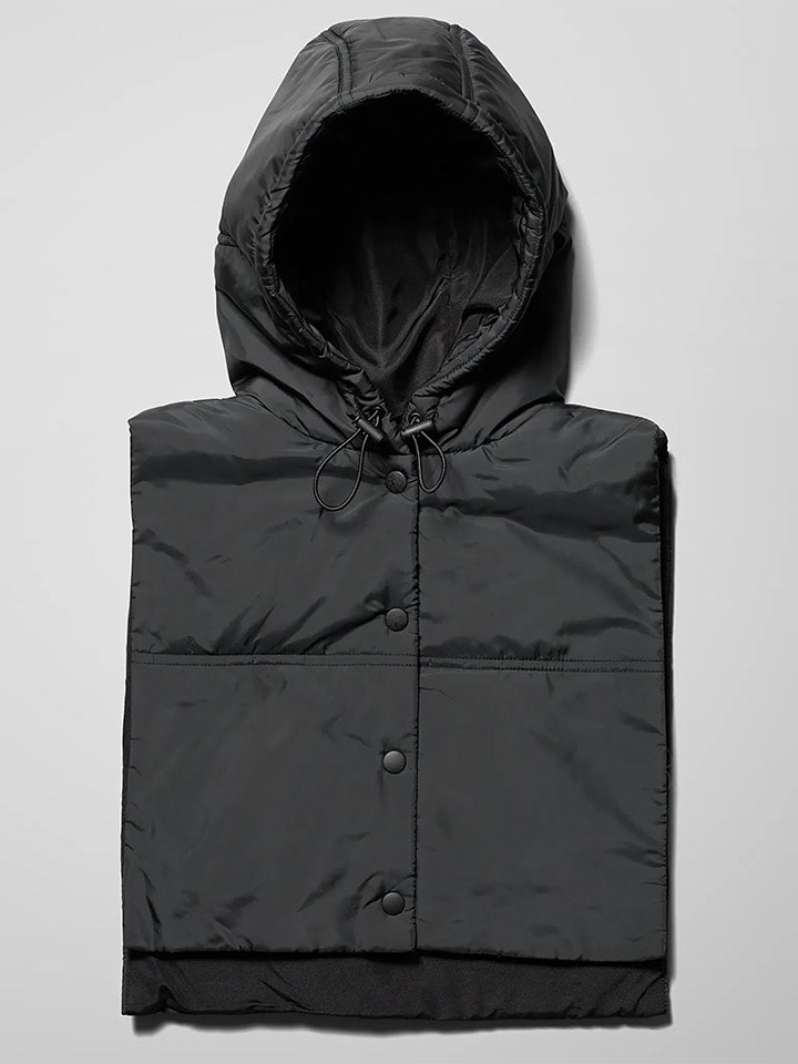 Weekday Kamizelka pikowana w kolorze czarnym rozmiar: onesize