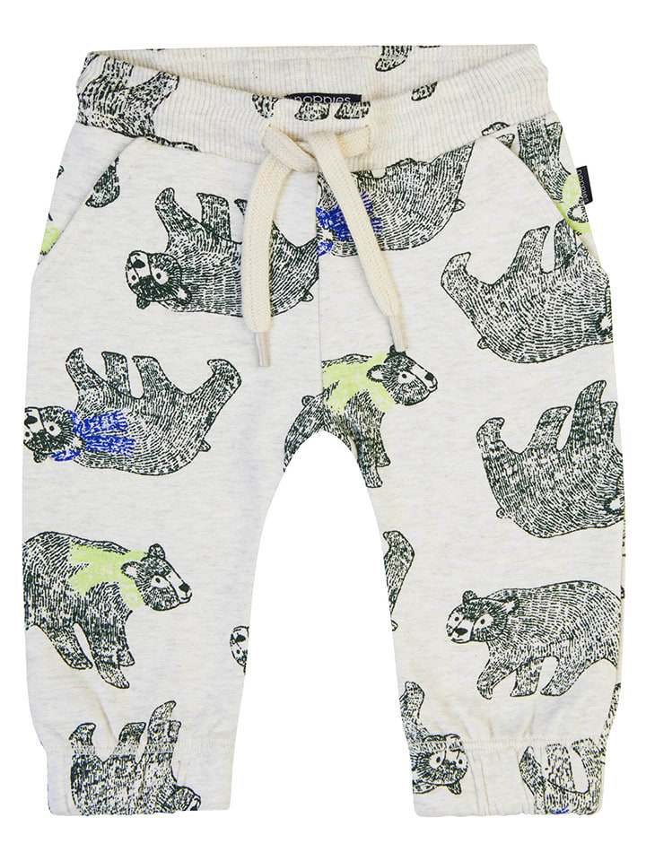 Noppies Spodnie dresowe "Garlitos" w kolorze szarym rozmiar: 80