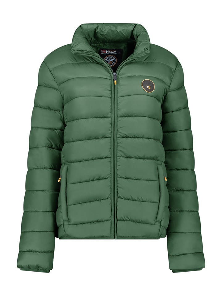 Geographical Norway Kurtka pikowana "Atikamap" w kolorze zielonym rozmiar: XL