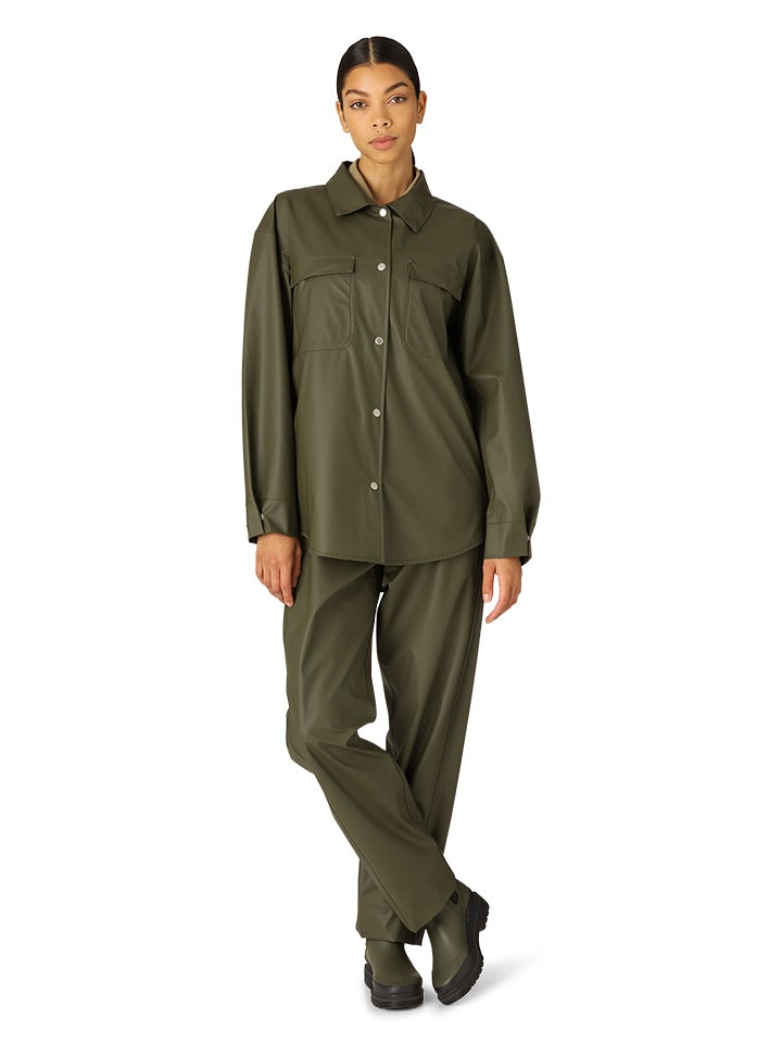 Ilse Jacobsen Kurtka przeciwdeszczowa w kolorze khaki rozmiar: 34