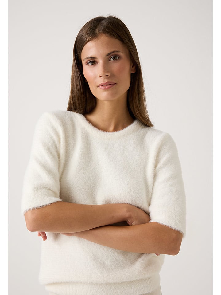 More & More Sweter w kolorze kremowym rozmiar: 44