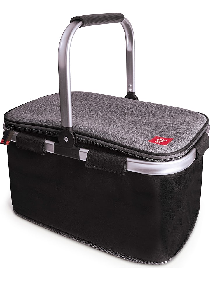 IRIS Barcelona Termiczny kosz piknikowy w kolorze czarno-szarym - 43 x 27 x 24 cm rozmiar: onesize