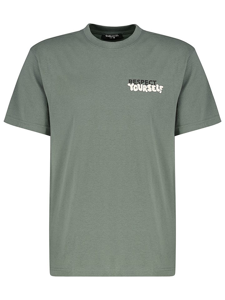 Sublevel Koszulka w kolorze zielonym rozmiar: S