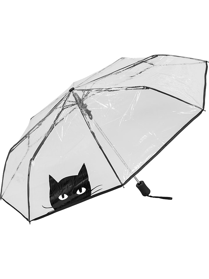 SUSINO Parasol "Cat" w kolorze czarnym - Ø 98 cm rozmiar: onesize