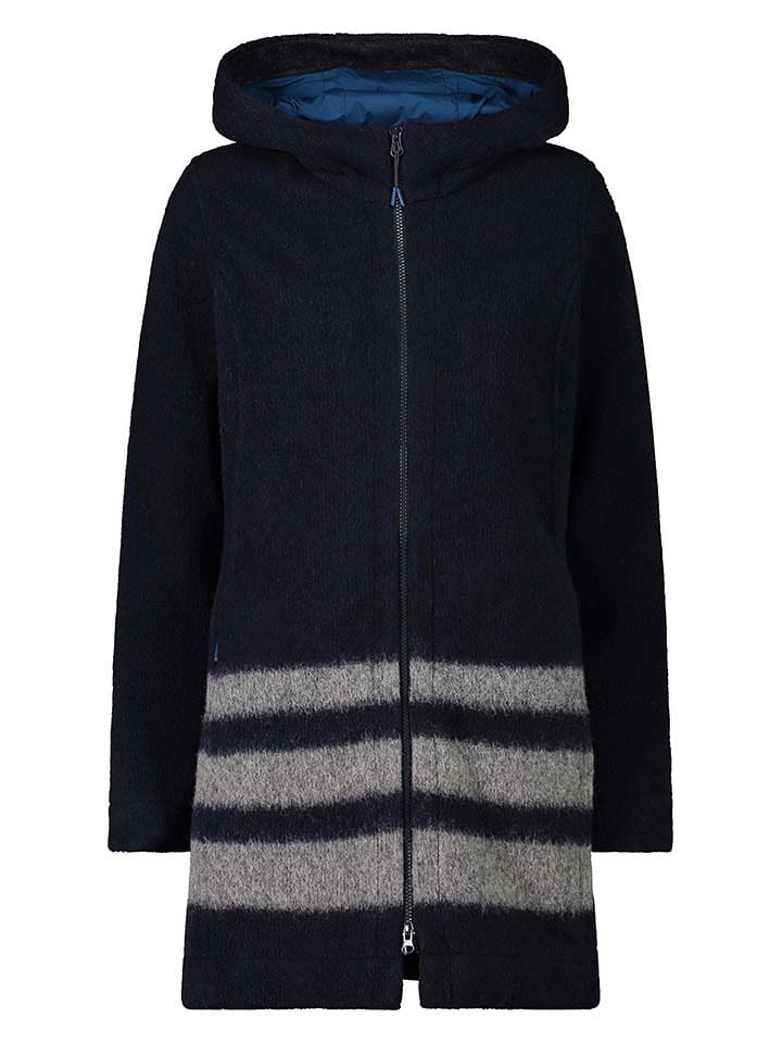 CMP Płaszcz funkcyjny w kolorze czarno-szarym rozmiar: 36