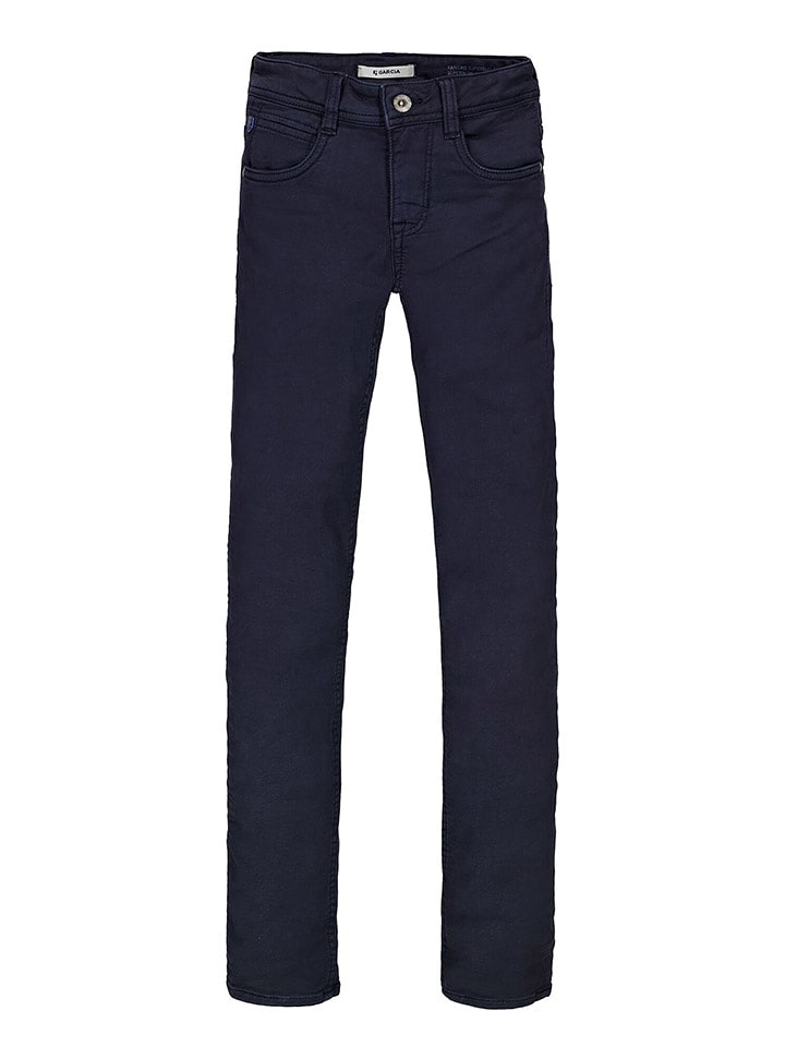 Garcia Dżinsy "Lazlo 350" - Regular fit - w kolorze granatowym rozmiar: 176