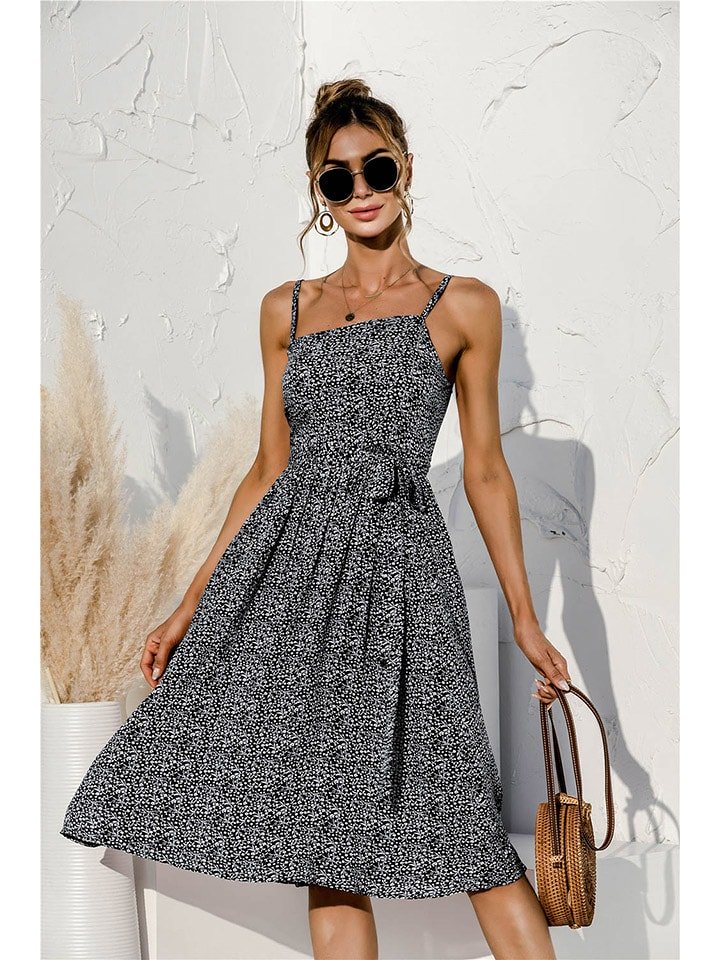 Ariel Tesoro Sukienka w kolorze czarno-białym rozmiar: 36