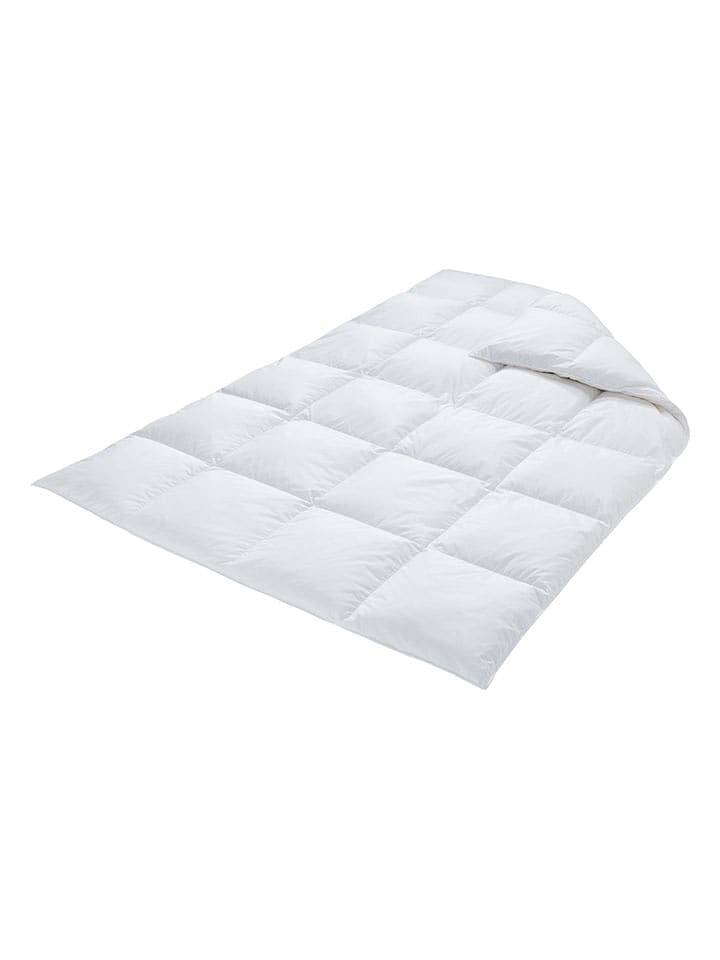 Schäfer Puchowa kołdra "Bayern plus - 135" w kolorze białym rozmiar: 155x220 cm