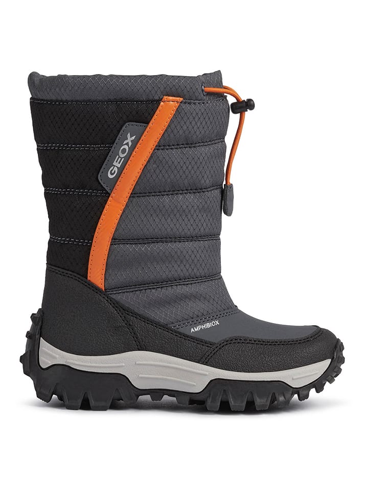 Geox Botki zimowe "Himalaya" w kolorze czarnym rozmiar: 38